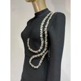 thumbnail image 5 of Vestido de vendaje negro de manga larga para mujer, traje Sexy de diamantes, elegante, para fiesta de noche, celebración, graduación, ceñido al cuerpo, elástico, invierno, 2024, 5 of 5