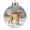 K, variant on 12 Styles Dog Christmas Ornaments Set, 2D Acrylic Shatterproof Dog Theme Decor for Christmas Tree & Dog Lovers (B)