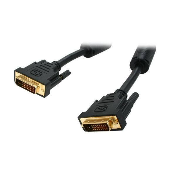 Kaybles Model DVI-DD-3FT Black 3 ft. M-M Premium DVI Digital Dual-Link with Ferrites M/M 3 feet - OEM
