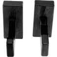 thumbnail image 4 of Xemplaro Baseball Bat Dis Case Solid Wood Bat Rack Wall Mount Hanger Bracket Scratch-Proof Felt Lining,4 Pack Baseball Bat Dis Case Holder, Solid Wood Rack Brackets Baseball Bat Hanger Wall Mount, 4 of 6