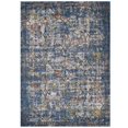 thumbnail image 3 of Modway Minu 5' x 8' Floral Lattice Area Rug in Blue and Gray, 3 of 8