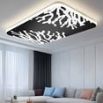 thumbnail image 2 of Coral Black Fluorescent Light Covers, Coastal White Ocean Marine Nautical Beach Magnetic Light Covers for Ceiling Lights, Fluorescent Ceiling Shade Filters for Classroom Bedroom Office 4x2Ft x 1PCS, 2 of 8