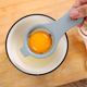 thumbnail image 5 of Separador de yema y clara de huevo, 6 piezas, separador de huevos, separador de yema de huevo, filtro de clara de huevo de grado alimenticio, herramienta separadora de huevos, 5 of 5