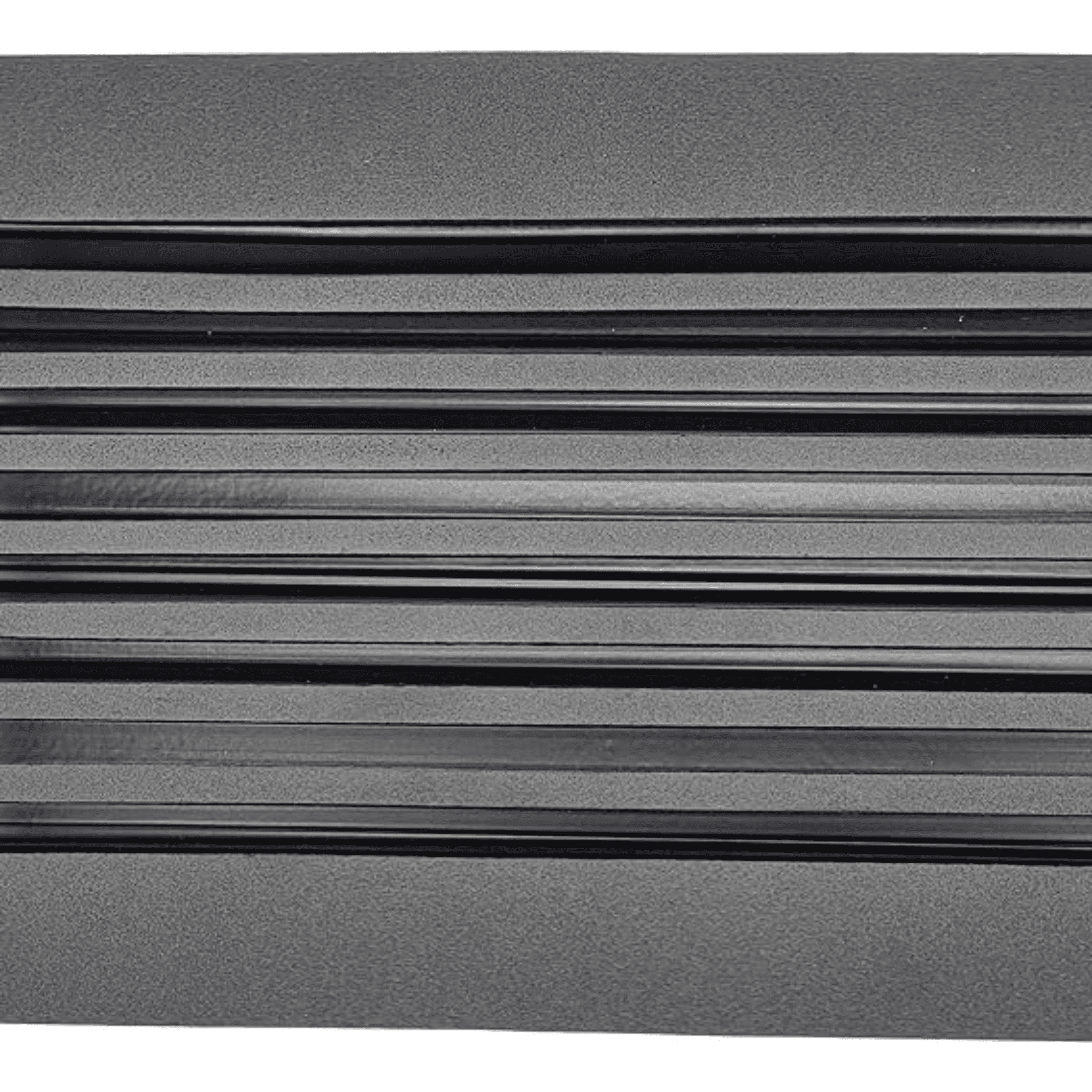 3"x10" (Duct Opening) Cast Aluminum All Metal Floor Register Without Holes‎, Overall (5"x12") Heavy Duty Vent-Express