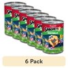 (6 pack) SpaghettiOs Football Shaped Canned Pasta with Meatballs, 15.6 oz Can