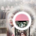 thumbnail image 3 of YAOMOBB Adjustable Brightness Fill Light LED Rechargeable Selfie Fill Light Clip on Round Beauty Ring Light Portable 3 Modes Selfie Lights for Enhanced Photos, 3 of 7