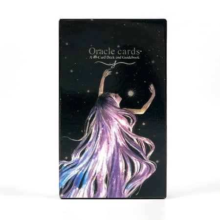 New Oracle Cards A 40pcs Card Deck English Fate Prediction Divination Deck Borad Games Beautifully Illustrated Oracle Deck