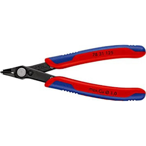 Knipex 78 31 125 Electronics Cutter"Super-Knips" 4,92" with narrow head