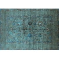 thumbnail image 1 of Ahgly Company Indoor Rectangle Oriental Light Blue Industrial Area Rugs, 6' x 9', 1 of 4