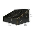 thumbnail image 2 of BESTYASH 1Pcs Black Wood Storage Solution for Students Classroom Organizer, 2 of 5
