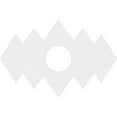thumbnail image 3 of 24"W x 16"H x 7"ID x 7 1/2"C x 1"P Zoe Architectural Grade PVC Contemporary Ceiling Medallion, 3 of 7
