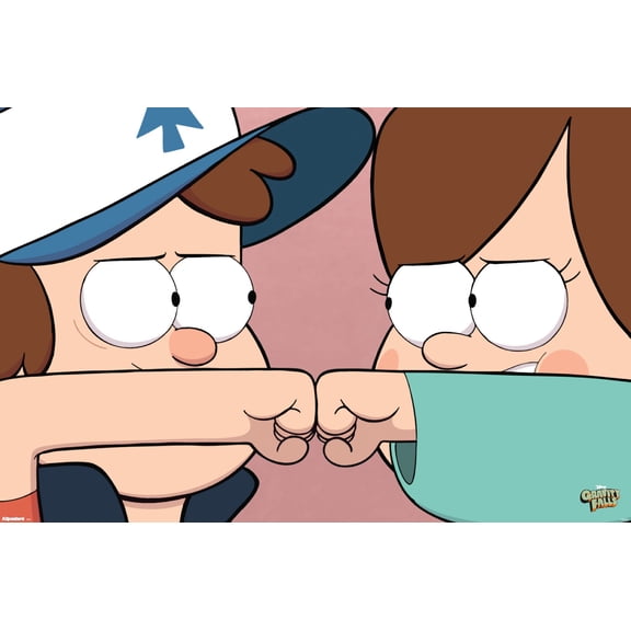 Disney Gravity Falls (2012) - Fist Bump Wall Poster, 22.375" x 34"
