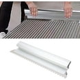 thumbnail image 1 of HUGFEGWE Tile Trowel, 2/5x2/5in Square Notch Trowel Tile Adhesive Spreader Tile Tools, Wall Tile Leveling Tool Wall Tile Trowel for Large Tiles Flooring Tiling Masonry Hand Trowel (400mm, 1 of 9