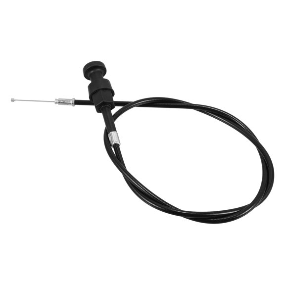 Phenofice Black Motorcycle Throttle Cable Durable ABS Metal Easy Install