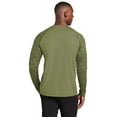 thumbnail image 2 of Sport Tek Adult Male Men Digi Camo Long Sleeves T-Shirt Olive Drab Grn 2X-Large, 2 of 4
