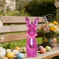 thumbnail image 6 of Mirror Rabbits Decorative Ornaments, Festive Tabletop Decor for Easter, Glittering Home Decor for Mantel or Shelf Display, 6 of 6