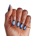 thumbnail image 3 of Kiss Impress Press On Nails Almond, ‘Lovesome’, Blue, Medium, 30 Count, 3 of 11