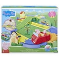 thumbnail image 3 of Peppa Pig All Around Peppa’s Town Set with Adjustable Track; Includes Vehicle and 1 Figure; 35+ Sounds; Ages 3 and Up, 3 of 7