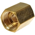 thumbnail image 2 of Dorman Coupler Fitting 490-332 AutoGrade; 5/16 Inch Inverted Flare; Straight; Without O-Ring; Brass; Set Of 5; Boxed, 2 of 4