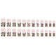 thumbnail image 4 of 24Pcs Full Cover Acrylic Nail Golden Glitters Leopard Designs French Tip Artificial Nail Press On Nail for Women, 4 of 4