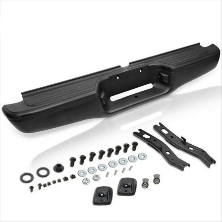 Steel Rear Step Bumper for Toyota Tacoma 2283598201 Fits select: 1999-2000,2003-2004 TOYOTA TACOMA XTRACAB