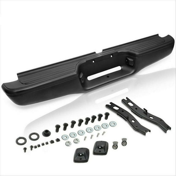 Stainless Steel Rear Step Bumper Black Assembly 2283598201 Fit for 1995-2004 Toyota Tacoma Truck