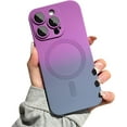 thumbnail image 1 of Étui Magnétique iPhone13Pro Max [Compatible avec MagSafe], Étui Mignonne Dégradée pour Femmes & Hommes, TPU Souple Antichoc avec Protecteur d'Objectif de Caméra, 1 of 1