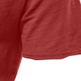 thumbnail image 4 of Men’s Short Sleeve V Neck T-Shirt Solid Color Cotton Casual Fashion Top, 4 of 6