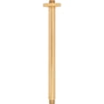 thumbnail image 3 of Signature Hardware 948958-12 12" Round Ceiling-Mount Shower Arm - Gold, 3 of 3