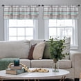 thumbnail image 4 of LALILO Kitchen Curtain Valance Ethnic Boho Tribal Rod Pocket Window Curtain 52"x 18" Set of 2, 4 of 7