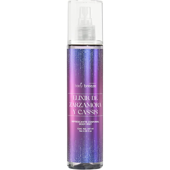 Fragancia Corporal Zermat Elixir Zarzamora y Cassis 247 ml