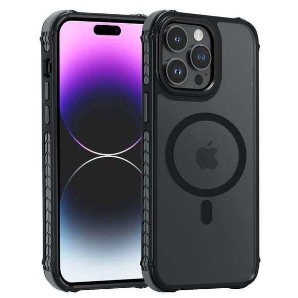 Funda de teléfono DEERLAMN Strong Magnetic para iPhone 14 Pro Max