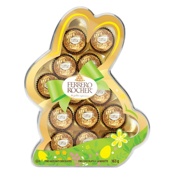 Boîte-cadeau Rocher en forme de lapin de Pâques, 13 chocolats  Rocher de Ferrero 13 chocolats, 162,5g