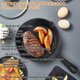 thumbnail image 2 of Juego de 5 Sartenes de Hierro Fundido Antiadherentes con Espátula de Regalo - Ideal para Cocina Parrilla, Barbacoa y Uso al Aire Libre - Set de Sartenes de Hierro de Alta Calidad para Cocinar (5), 2 of 8
