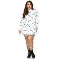 thumbnail image 3 of Leg Avenue Women's Plus Size Stitch Halloween Costume Shirt Dress, 3 of 5