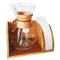 thumbnail image 1 of HEXNUB – Organizer Stand, Compatible with Chemex Coffee Makers, Fits Collar and Handle Carafes, Fits Bodum and Coffee Gator, Holds Coffee Maker and Filters, Silicone Dripper Mat, C, 1 of 5