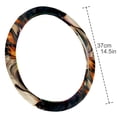 thumbnail image 4 of Wolf 14.5 Inch Printed PVC Leather Car Wheel Cover Steering Wheel Covers Auto Accessories, 4 of 6