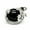 Black Agate, variant on Natural Gemstone Dragon Ball Round Reiki Chakra Healing Pendant Necklaces Beads