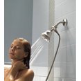 thumbnail image 6 of Corla Chrome Silver Round Oversized Shower Arm Flange Faucet Escutcheon Plate, 6 of 6