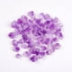 thumbnail image 1 of Xiao Hua Piedra de cristal natural morada de 1 kg, tipo flor de diente, piedra aromática natural cruda, decoración para pecera, piedra triturada de cristal de 0,5-2 cm., 1 of 5