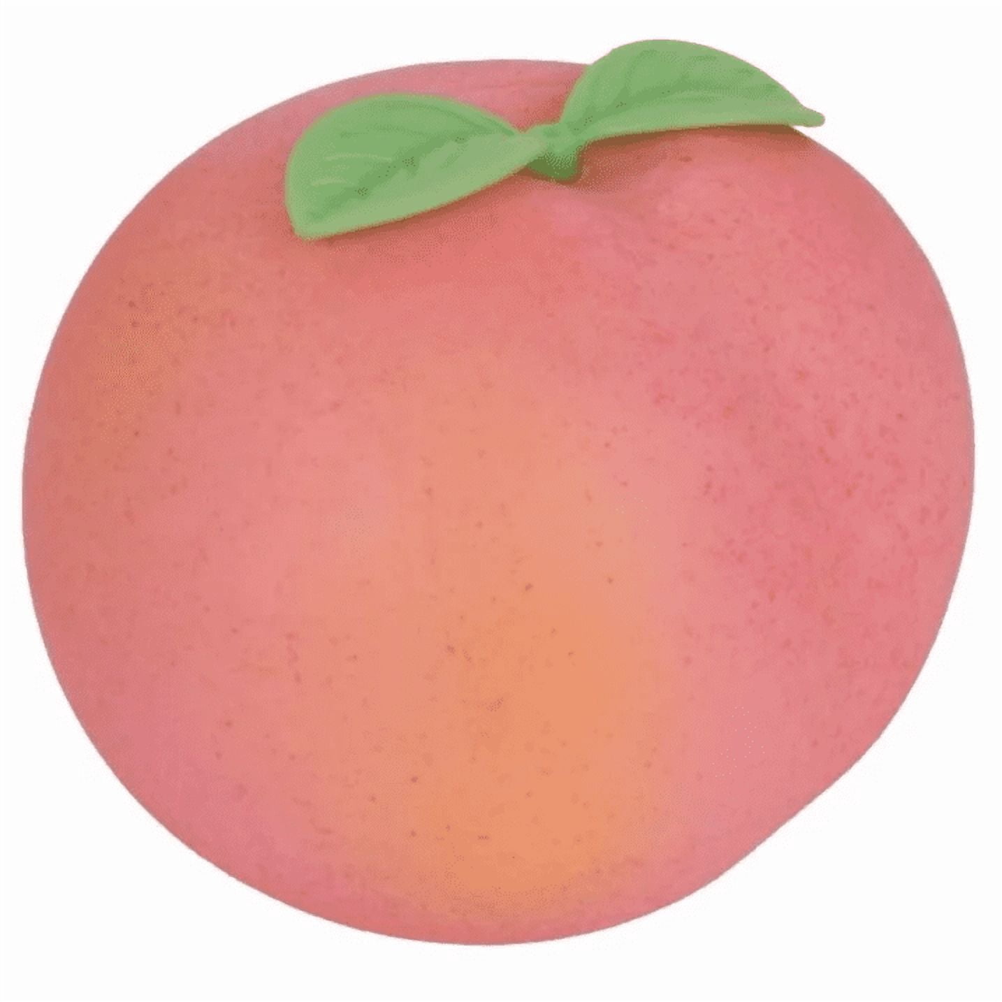 Peach Squishy Toy, Realistic Pink Peach Slow Rebound Stress Relief & Anxiety Fidget Toy for Party Favor Gift