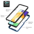 thumbnail image 3 of Decase for Samsung Galaxy A13 5G Case Full Protection Shockproof Rugged Phone Cover with Built-in Screen Protector - Clear Back Phone Cases for Galaxy A13 5G, Blue, 3 of 6