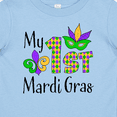 thumbnail image 4 of Inktastic My 1st Mardi Gras with Mask Boys or Girls Baby T-Shirt, 4 of 5