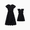 4#Black, variant on PatPat Women Dress Family Matching Outfits Midi Dresses