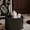 Matte Black, variant on Happy & Polly Ghost Non-Slip Ceramic Cat and Dog Drinking Fountain, 50 oz