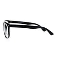 thumbnail image 3 of SA106 Clear Lens Thin Plastic Oversized Horn Rim Eyeglasses Black, 3 of 3