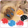 thumbnail image 3 of 20 piezas coloridas, suaves, no tóxicas, cubiertas para garras de gato, patas, tapas para uñas, protección alta Aespa kaili Sencillez, 3 of 4