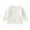 White, variant on Otqutp Toddler Baby Girls Knit Cardigan Solid Plain Hollow Open Front Sweater 3 6 12 18 24 Months Baby Fall Jacket with Button