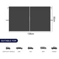 thumbnail image 2 of Car  Curtain  Front & Rear Seat Partition Space Divider Auto Van Truck Interior Accessories for Family Travel Camping, 2 of 7