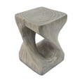 thumbnail image 3 of Kevinplus 16 Side Table, Wood Like Texture for Patio Garden Balcony Porch, Grey, 3 of 8